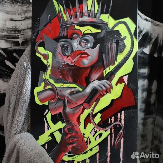 Картина, акрил, холст. сюрреализм