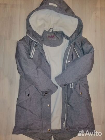 Парка демисезонная на девочку 134