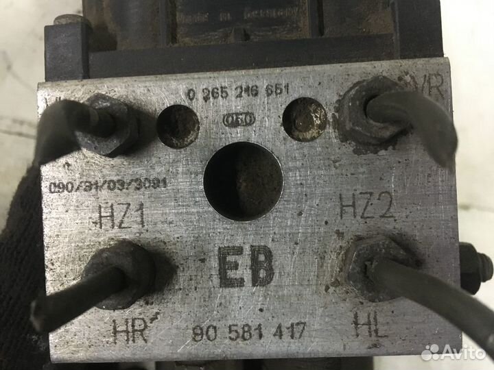 Блок ABS Opel Astra G