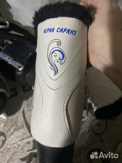 Коньки фигурные 39 размер alpha caprice