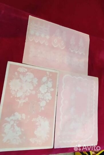 Схемы для вышивки крестиком и кружев, 19 век