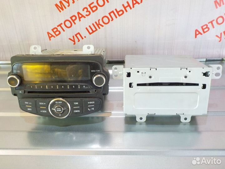 Штатная магнитола Шевроле Круз