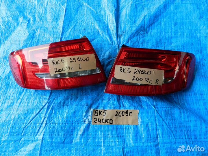 Стоп-сигнал audi A4 8K5 cdhb Право