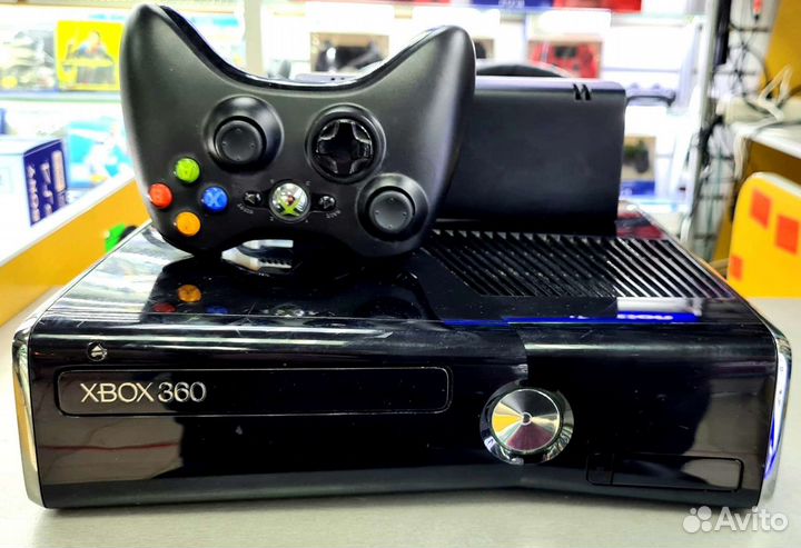 Xbox 360 Е, Slim 250Г freeboot 150 игр+ретро игры