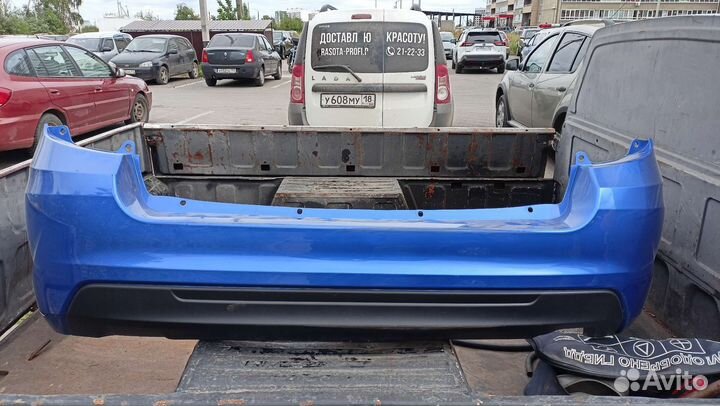 Бампер задний гранта