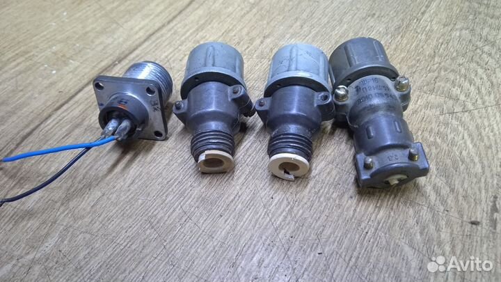 Разъёмы алюминиевые СССР на аккустику за все