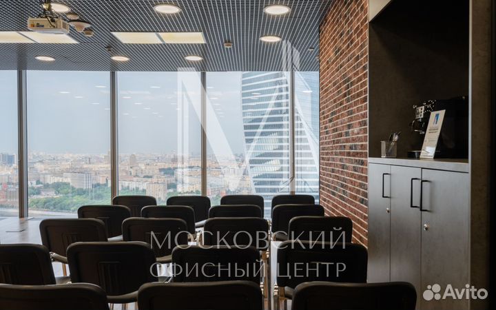 Конференц зала москва сити, 74 м²