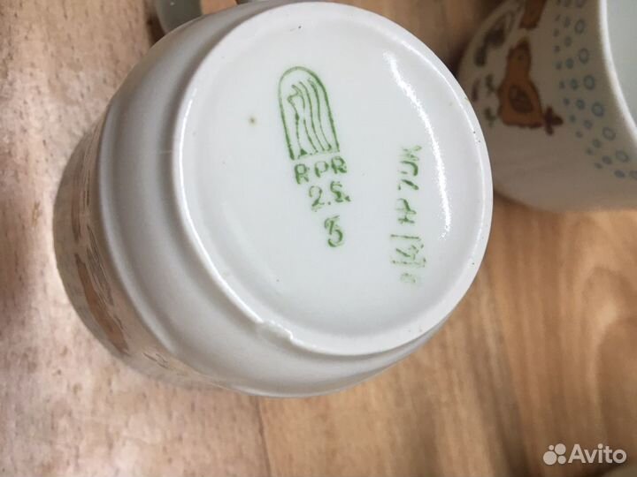 Чашки маленькие комплект