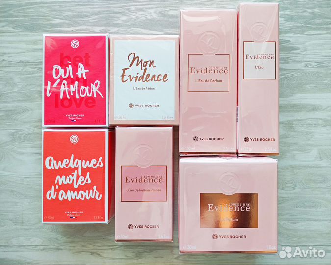 Эвиденс Как явность, Несколько нот любви Ив Роше