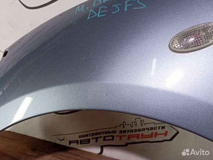 Крыло mazda demio mazda2 DE DE3AS DE3FS DE5FS dejfs D01G52211B переднее левое голубой, 40B XA5458