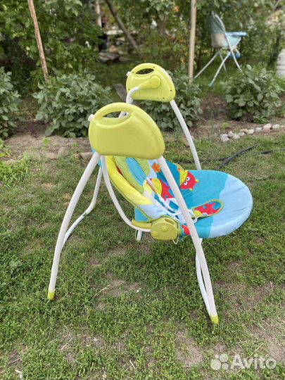 Детские электронные качели