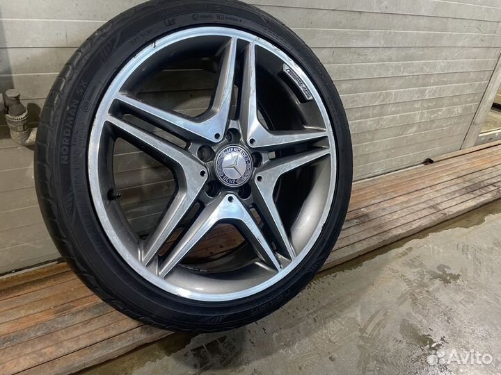 Диск Mercedes AMG R18 с резиной