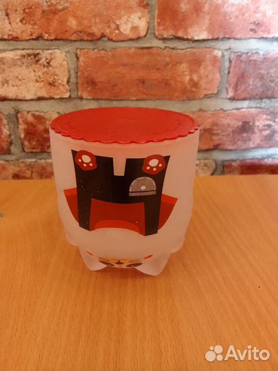 Кружка с крышкой кошка