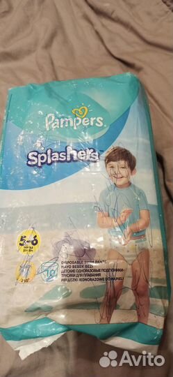 Подгузники pampers для плавания