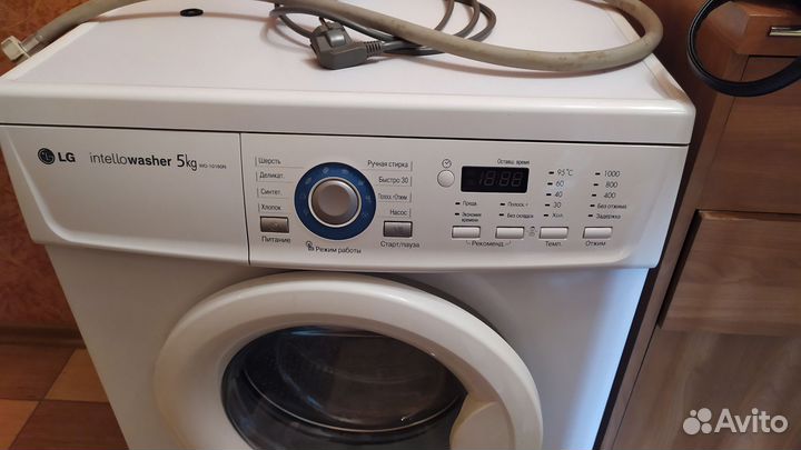 Стиральная машина бу lg 5 кг