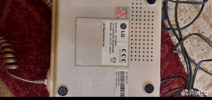 Стационарный телефон LG