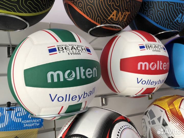 Мяч волейбольный Molten красный