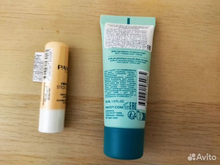 Косметика payot Крем для лица и карандаш для губ