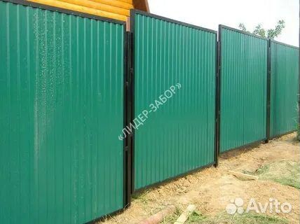 Заборы из профнастила под ключ