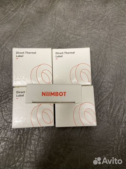 Этикетки для принтера niimbot 12*40-160 белые