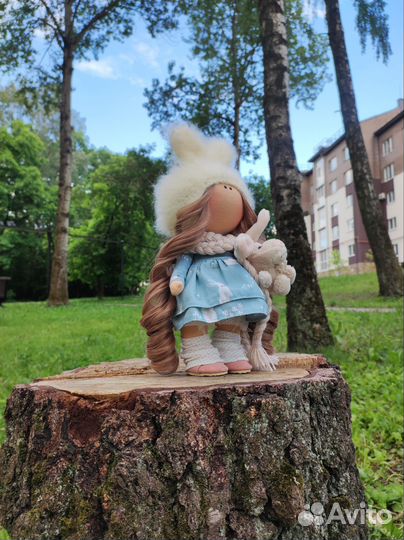 Интерьерная кукла ручной работы