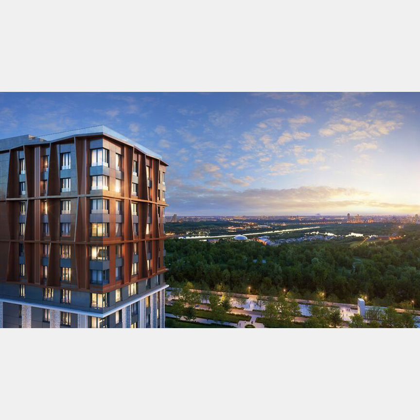 1-к. квартира, 41,6 м², 22/22 эт.