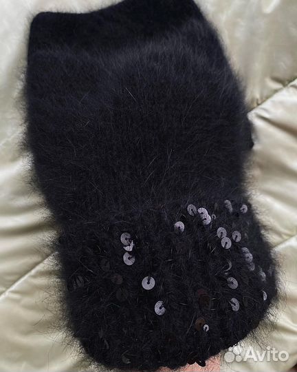 Шапочка из ангоры