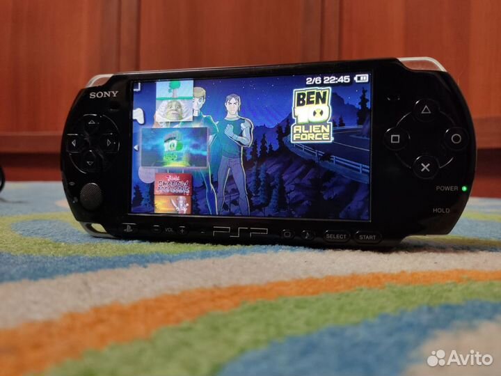 PSP 3008 прошитая 16gb 30+ игр +диски