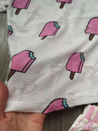 Летний костюм для девочки