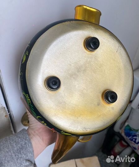 Электрический расписной чайник 1987г. СССР