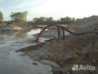 Услуги, аренда миниземснаряда, шламового насоса
