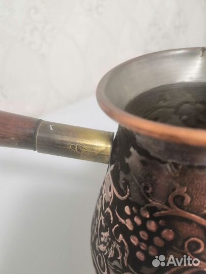 Турка медная бу 400мл