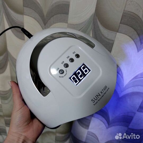 Новая лампа для маникюра SUN x7 max