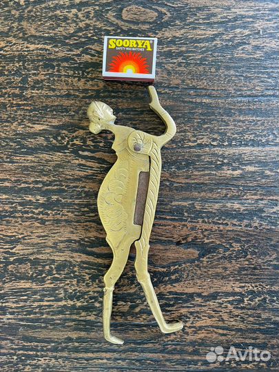 Антикварные щипцы для колки орехов, оригинал