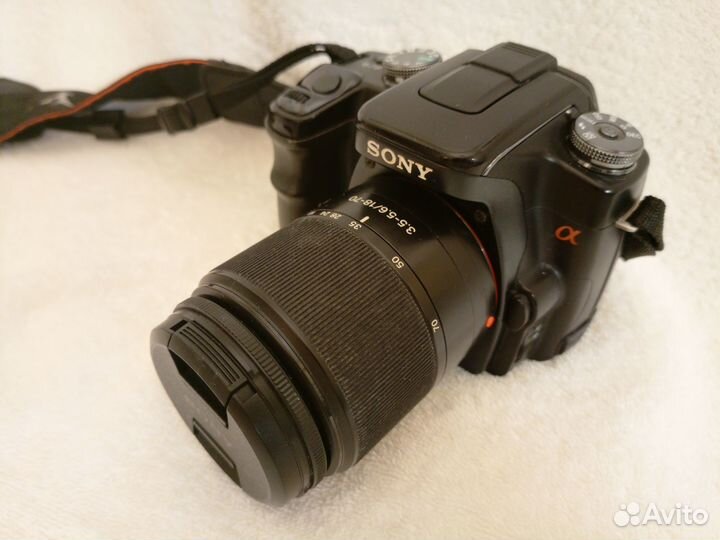 Зеркальный фотоаппарат sony Alpha A-100