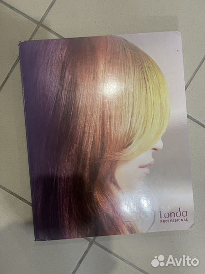 Политры красок для окрашивания волос