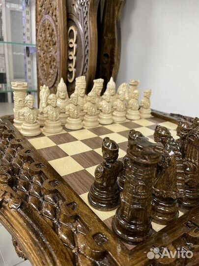 Шахматы ручной работы 50 см