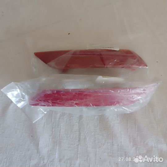 Катафот задний бампер honda civik 4d 2013-2017