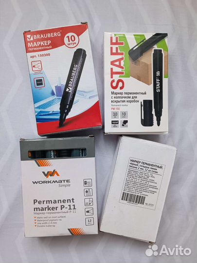 Маркер перманентный