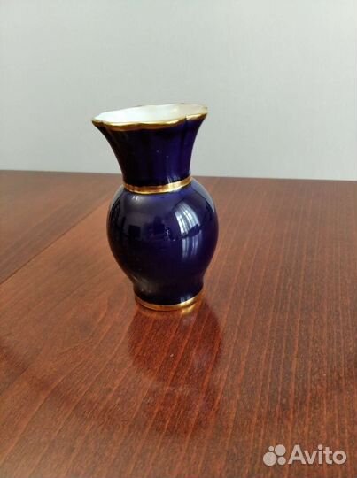Ваза mini СССР cobalt