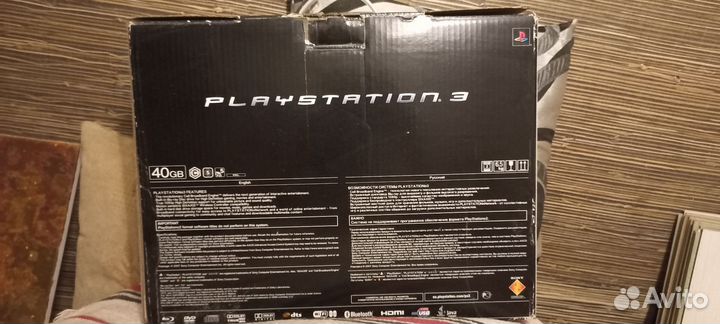 Playstation 3 fat на восстановление или запчасти