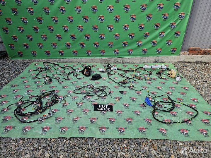 Электропроводка на Chaser GX100 1GF-beams ксенон