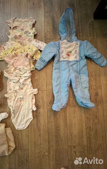 Детские вещи пакетом 68 86