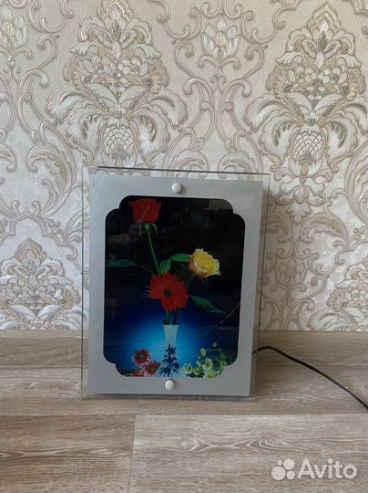 Картина светильник водопады