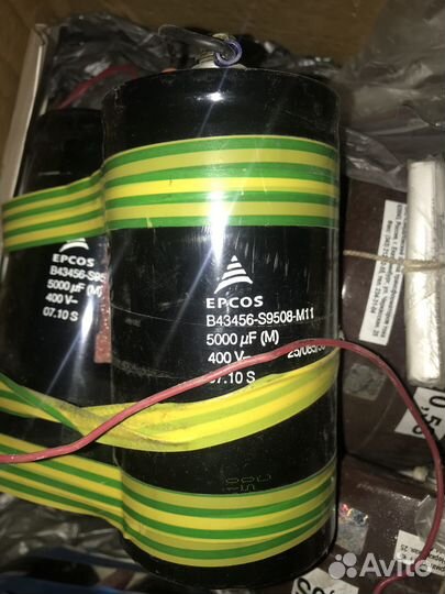 Конденсаторы, изолятор, дроссель