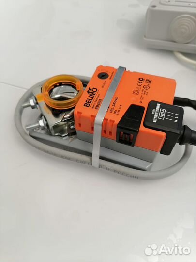 Электропривод с возвратной пружиной