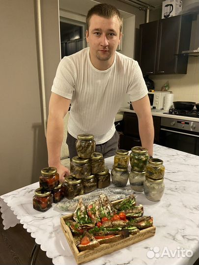 Рыба горячего копчения окунь/терпуг/скумбрия