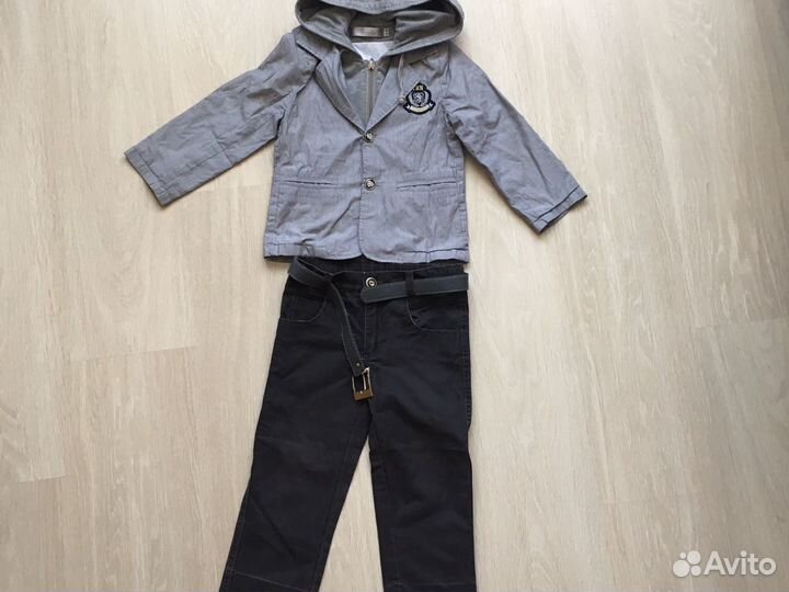 Джинсы и куртка (пиджак)