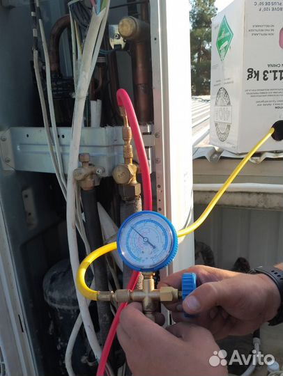 Чистка, заправка, ремонт кондиционеров