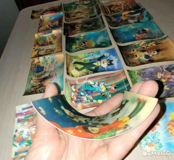 Календари стерео/переливные 1987-1990 гг